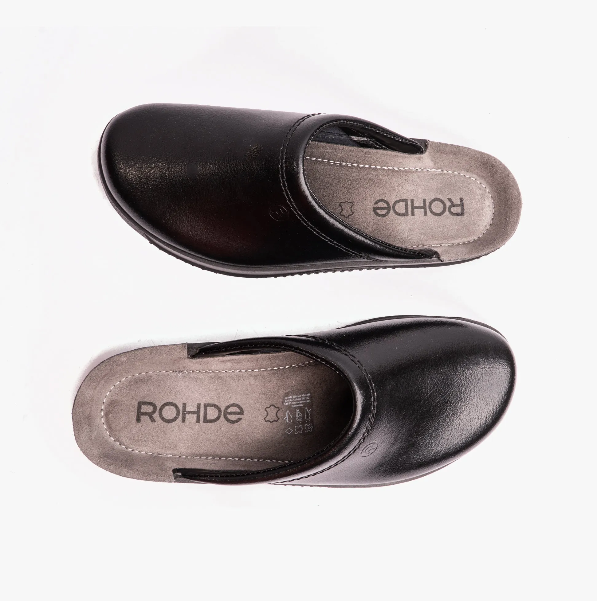 2772-90 Mens Slippers Black