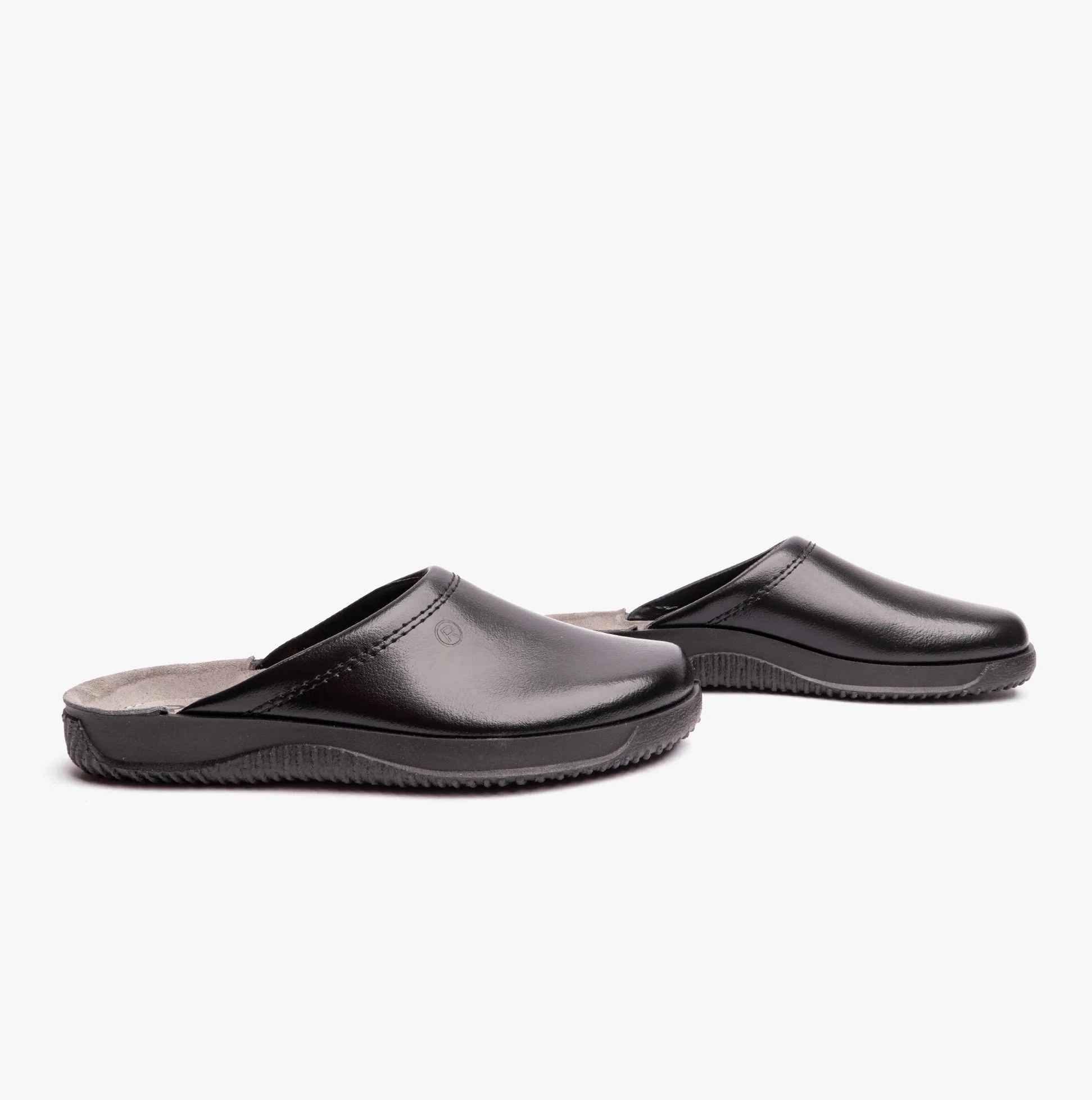 2772-90 Mens Slippers Black