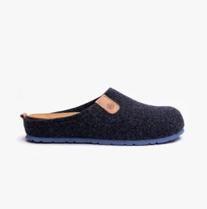 6900-56 Mens Slippers Ocean Blue