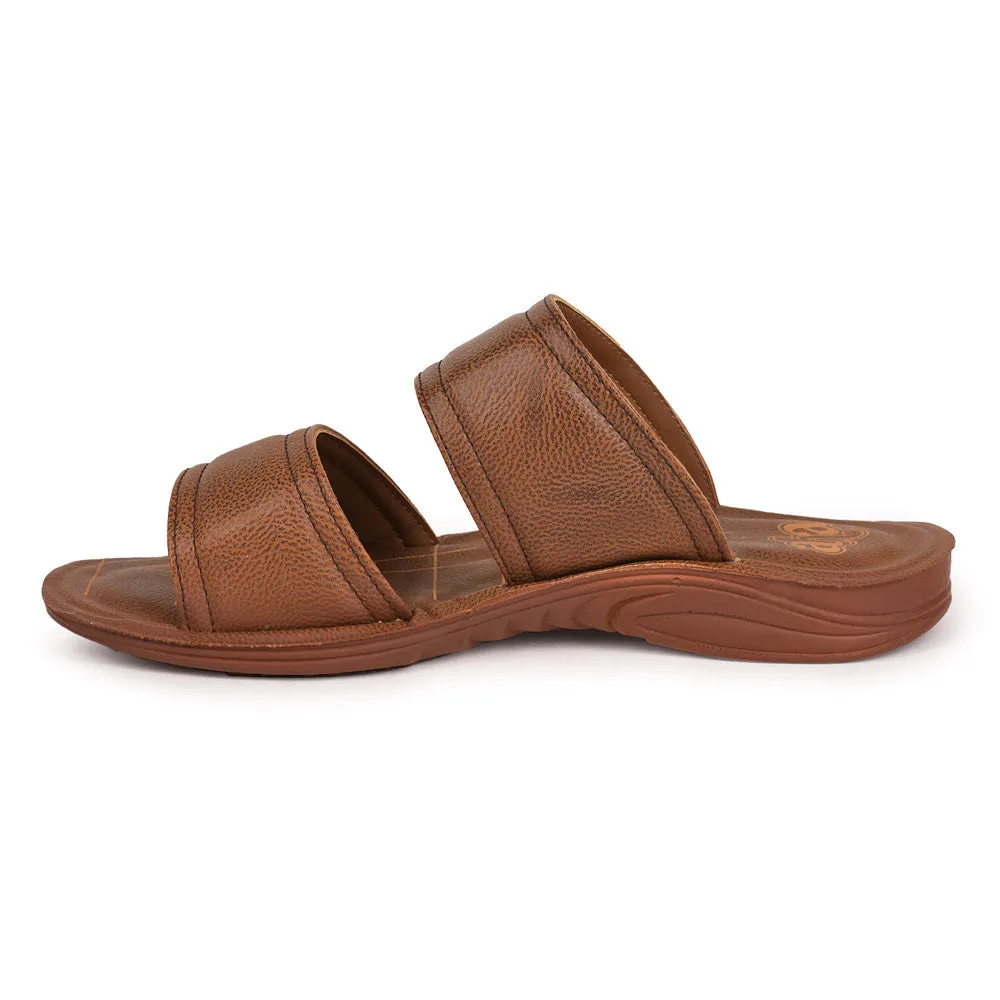 A-HA By Liberty GHD-50 Casual Tan Slipper For Men