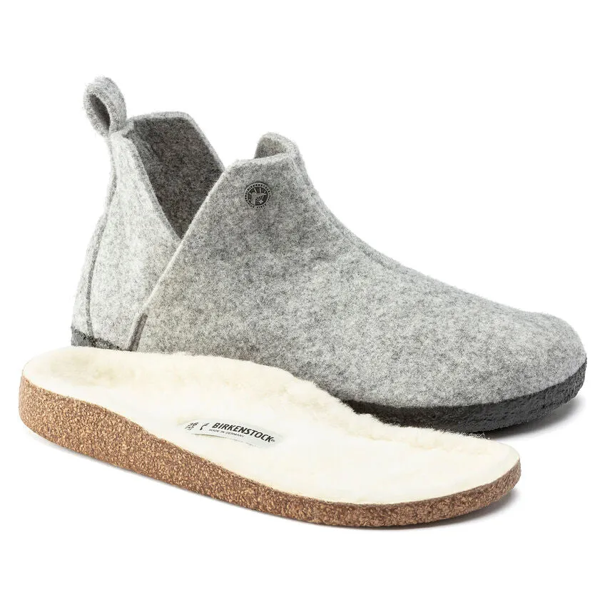 Andermatt Wool/Shearling Light Grey