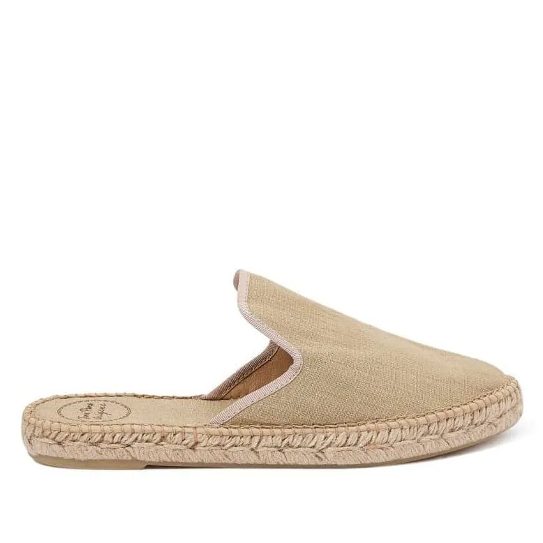 Basic Linen Mule style Espadrille for Women - Ona-L