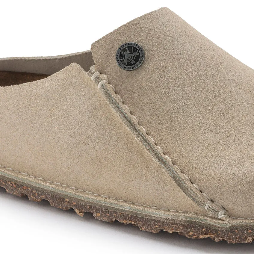 Birkenstock Men's Zermatt Premium Suede Leather (Eggshell - Regular fit)