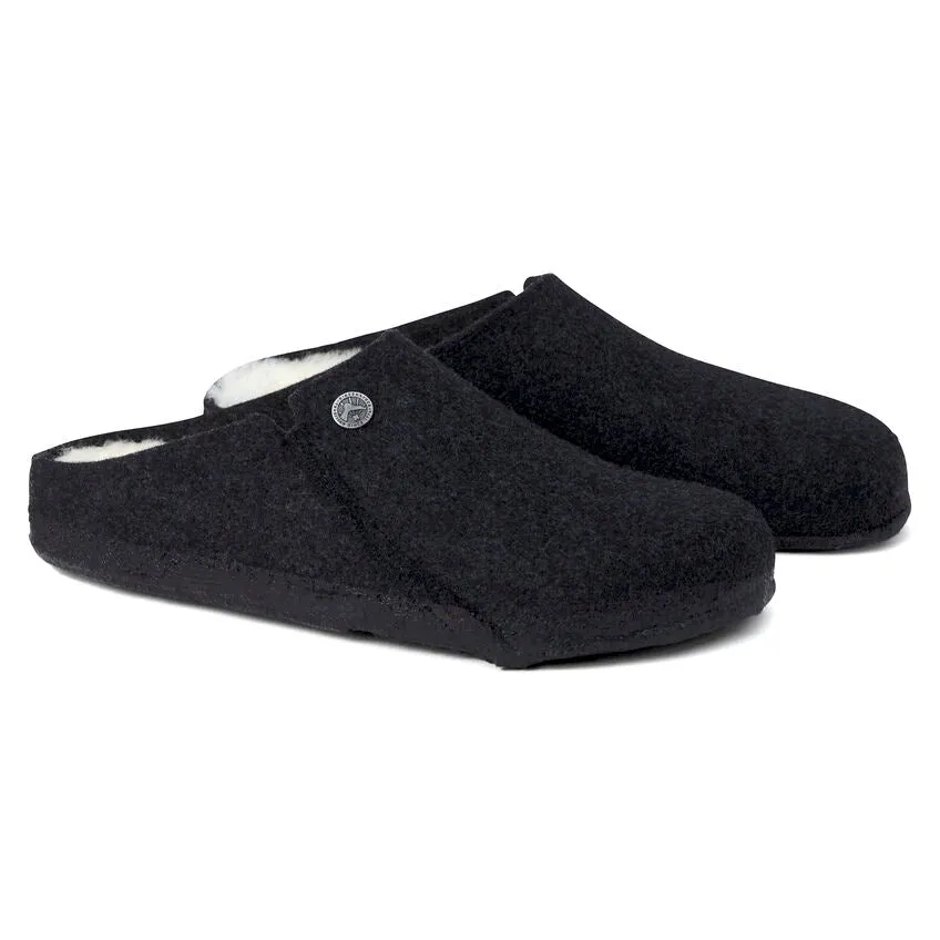 Birkenstock UNISEX Zermatt Shearling Wool Felt (Anthracite - Narrow Fit)