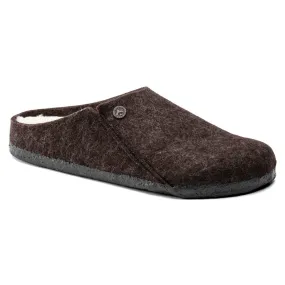 Birkenstock UNISEX Zermatt Shearling Wool Felt (Mocha - Wide Fit)