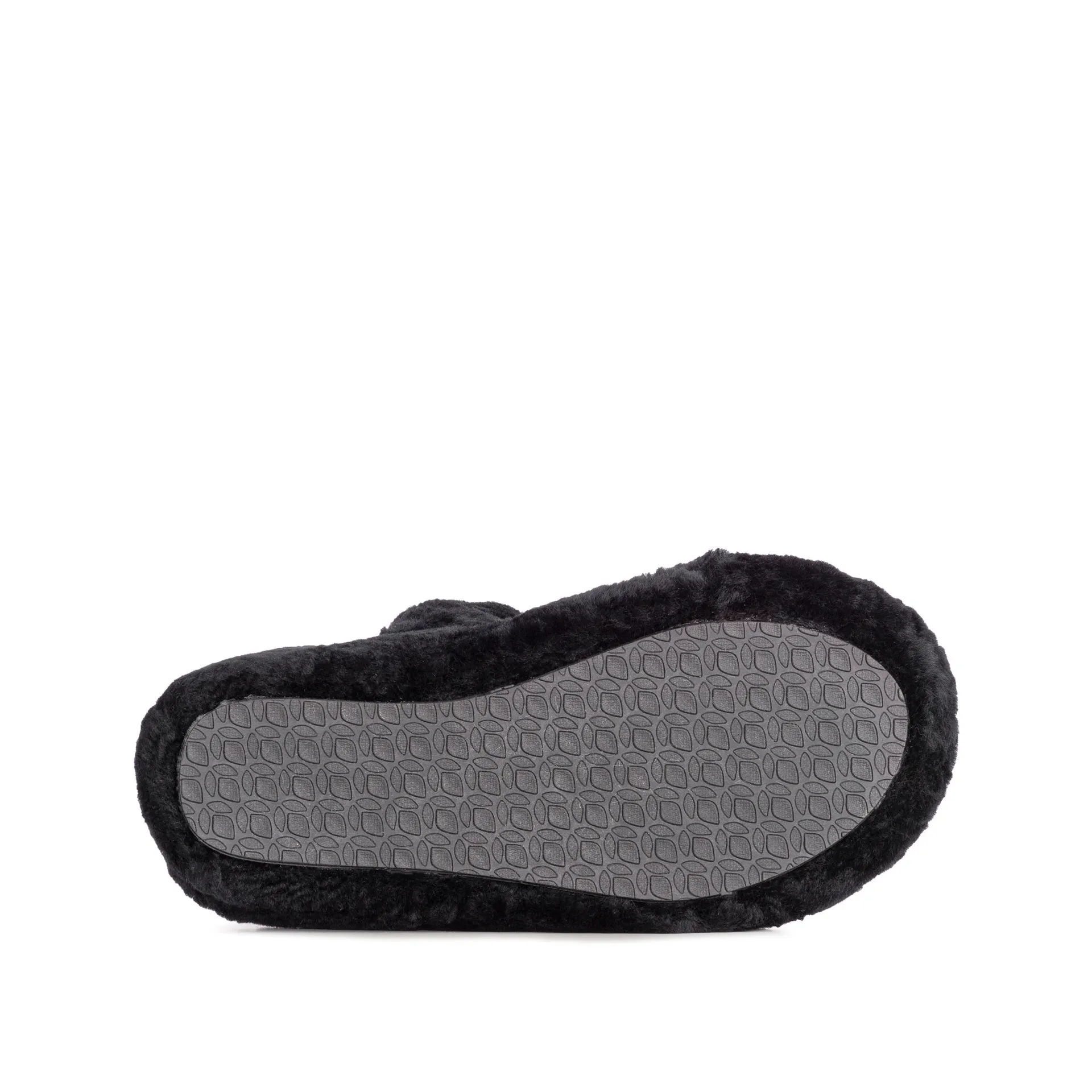 BLACK FREYA SHEEPSKIN SLIPPER