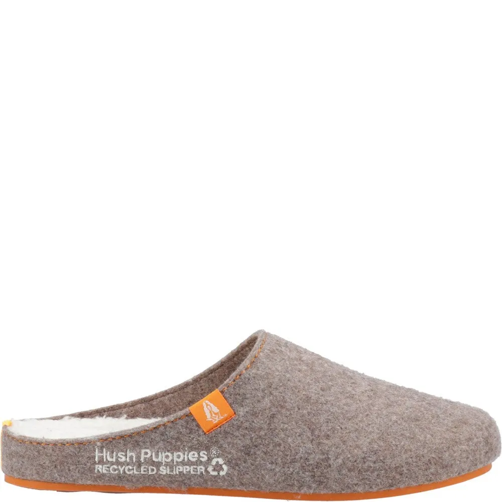 Brown Recycled Good Slippers