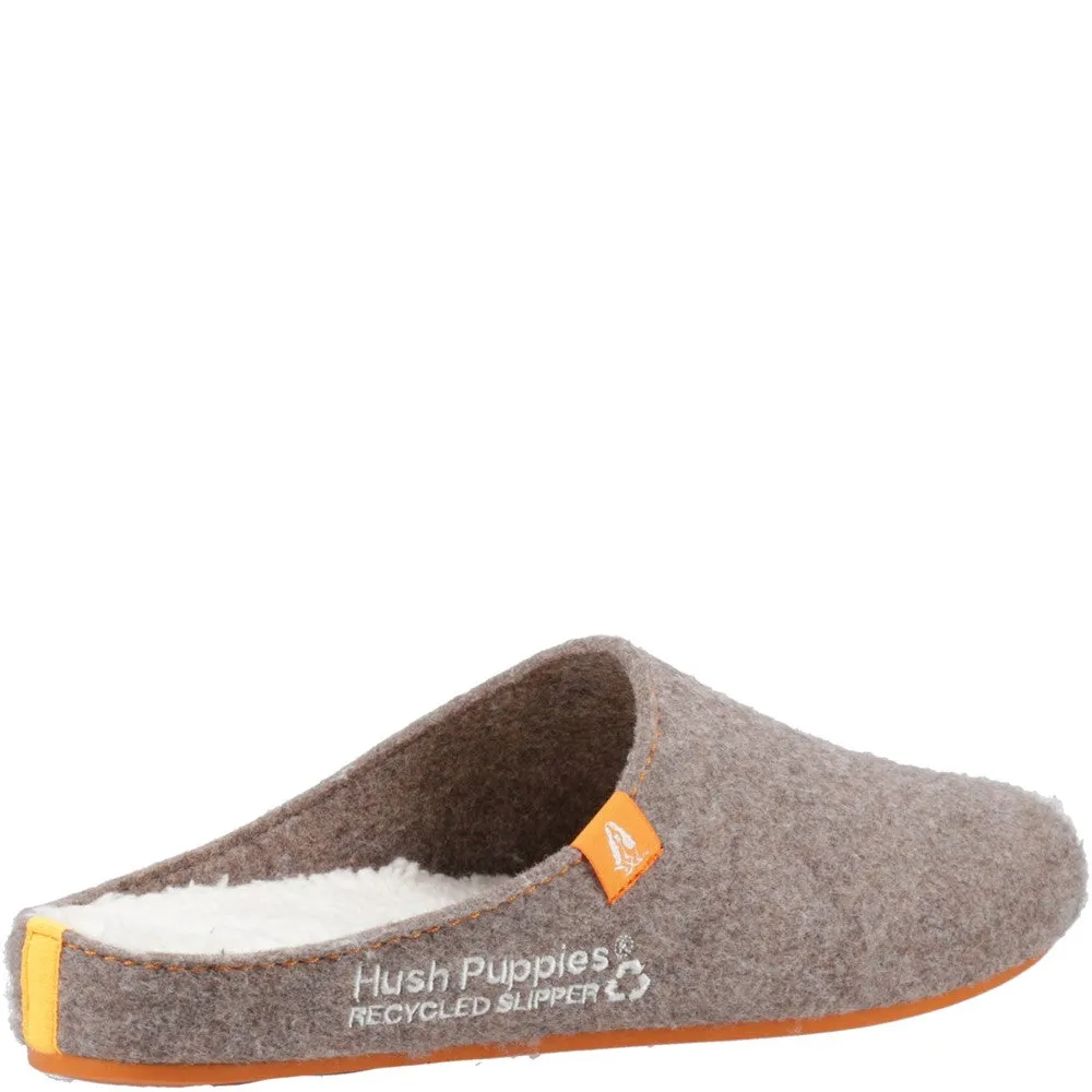 Brown Recycled Good Slippers