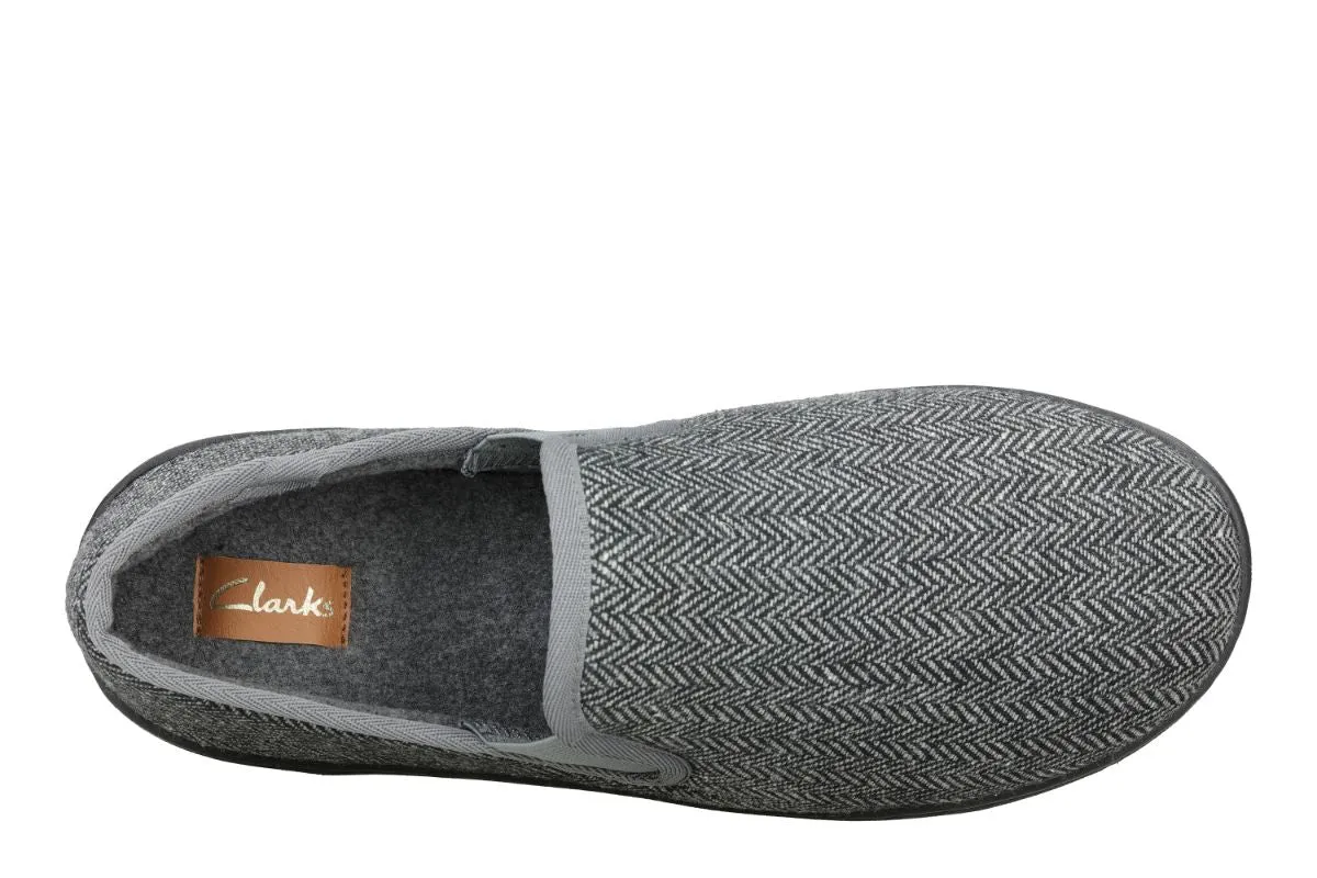 Clarks King Ease Dark Grey Int