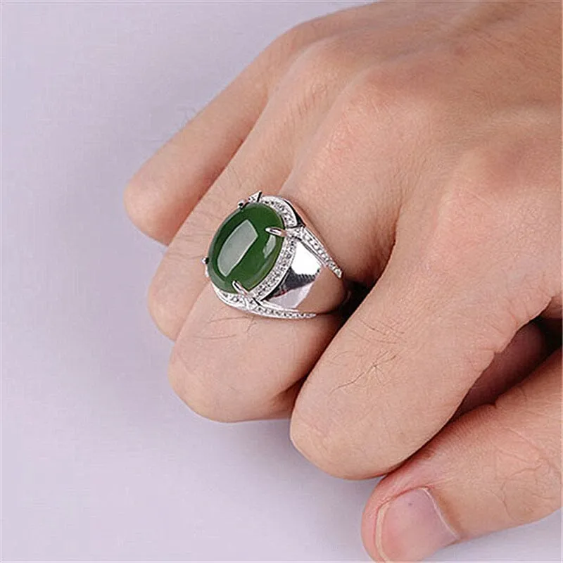 Classic Men Ring 925 Sterling Silver