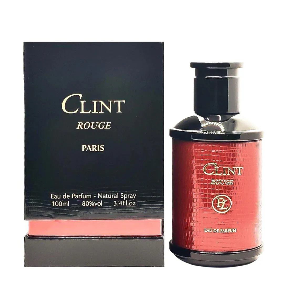 Sure! Heres an optimized title for the product:

Clint Rouge for Men Eau de Parfum - 3.4 oz (100 ml) by LOrientale Fragrances – Luxurious and Masculine Scent