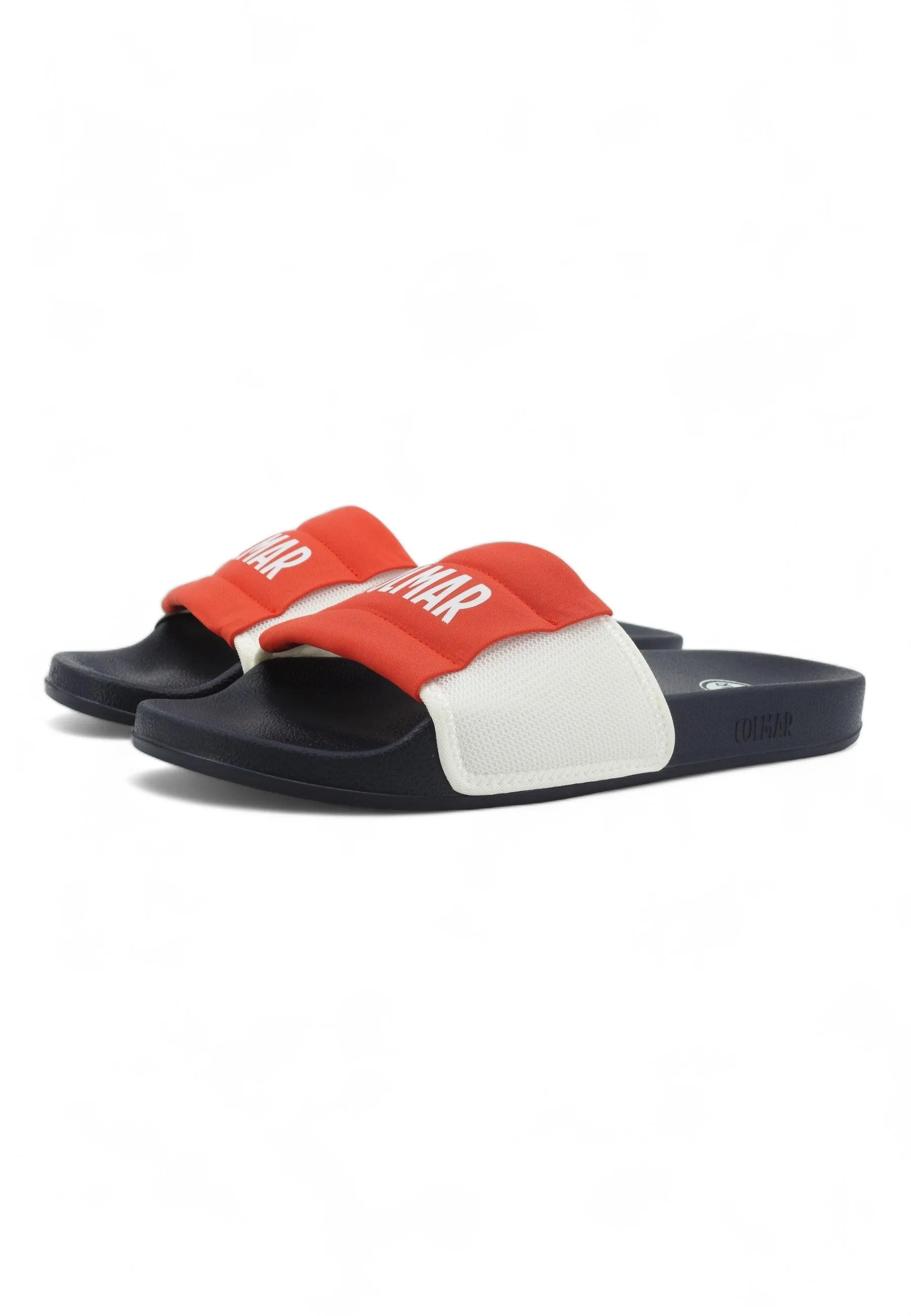 COLMAR Ciabatta Uomo Navy Red White SLIPPER ICONIC