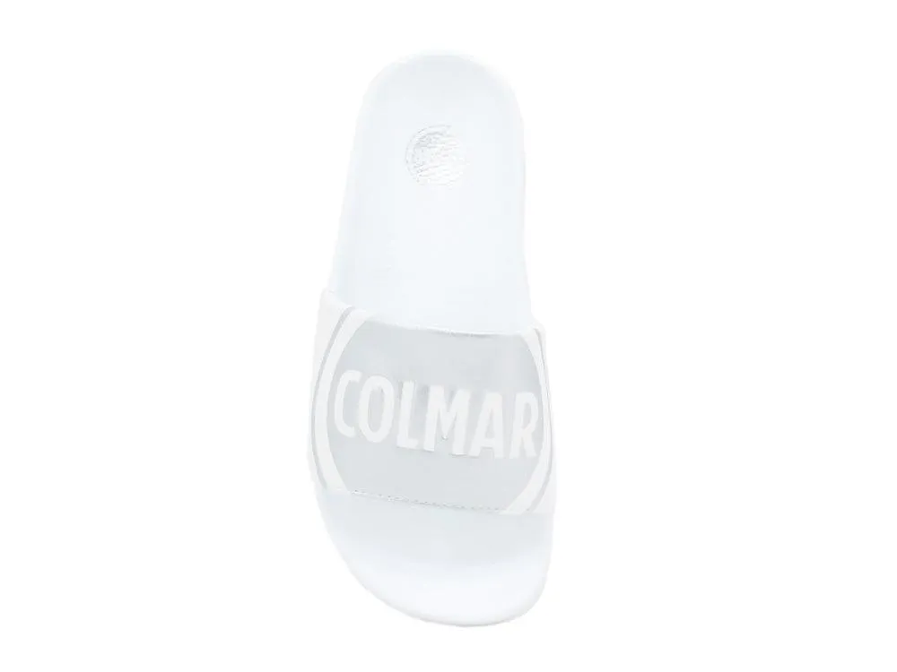 COLMAR Slipper White Silver SLIPPERLOGO610