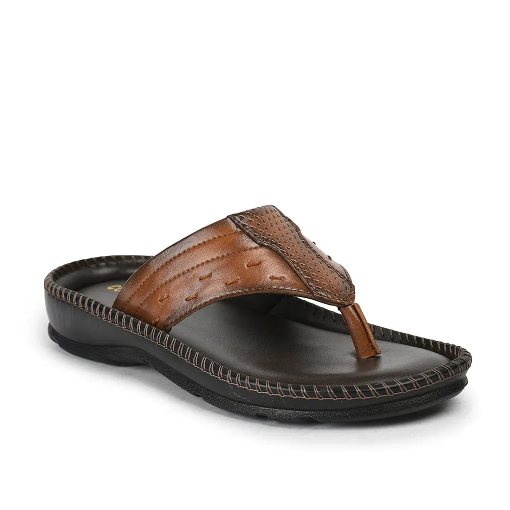 Coolers By Liberty Men VCL-13 Tan Casual Slipper