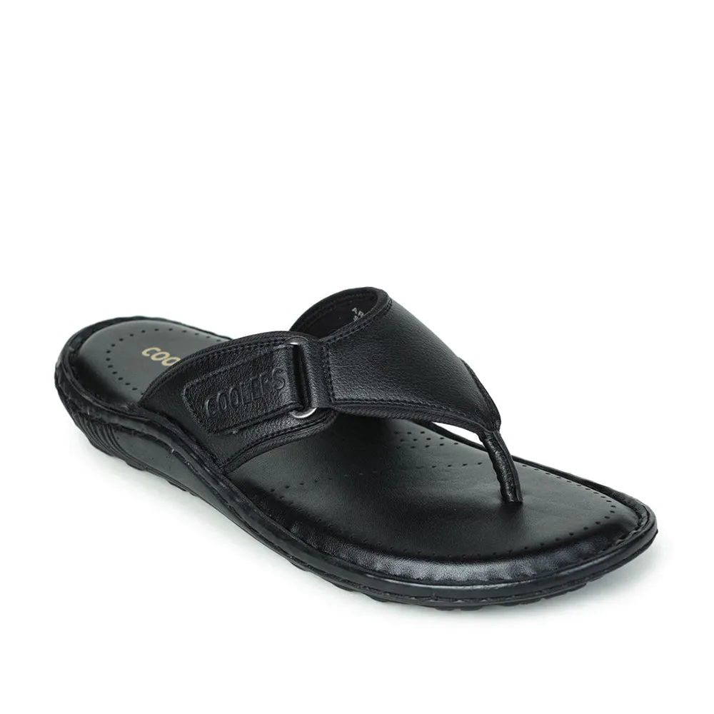 Coolers Casual (Black) Slipper For Men BRL-5 By Liberty