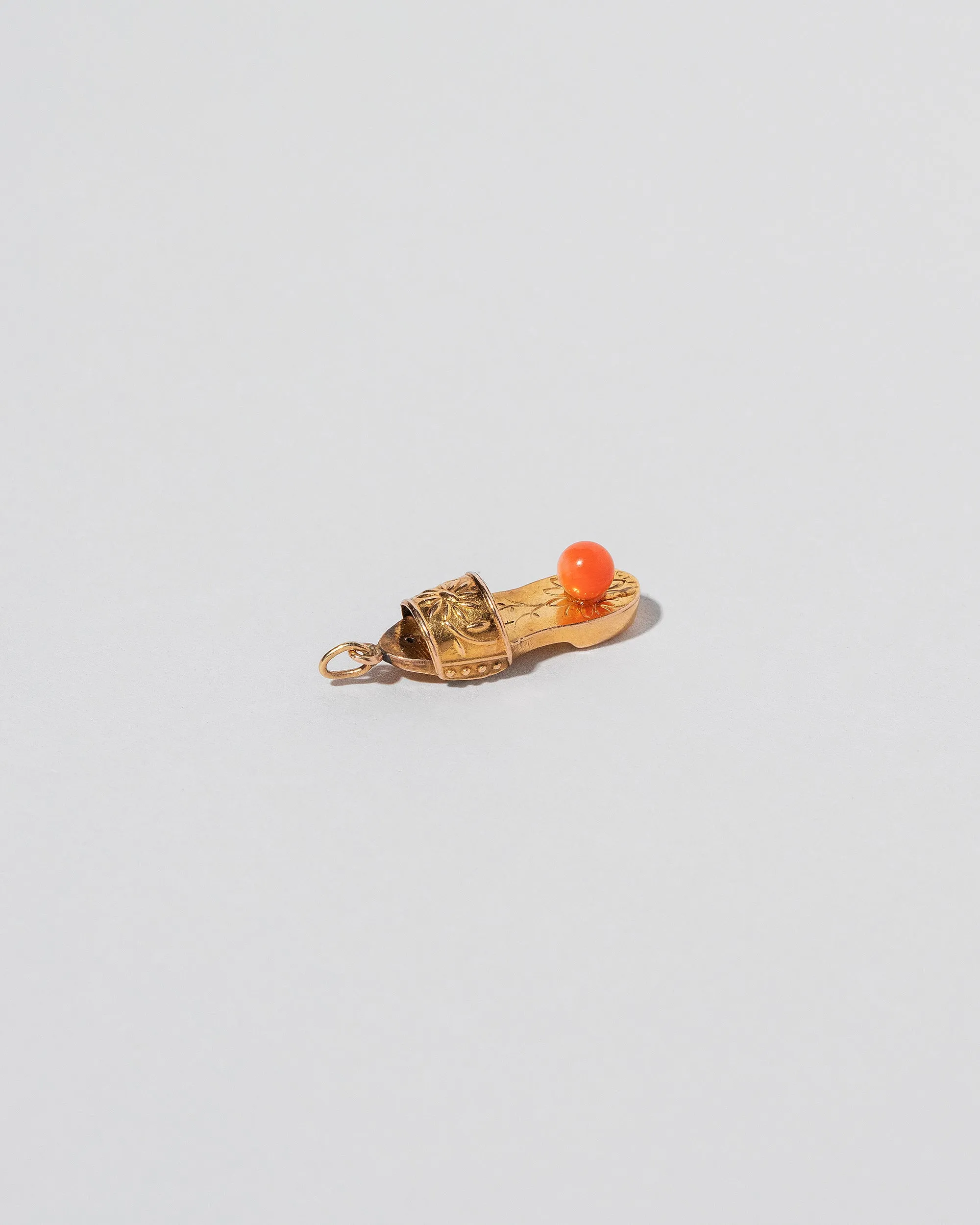 Coral Slipper Charm