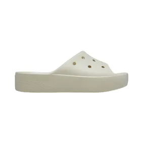 Crocs women's wedge slipper Classic Slide 208180-2Y2 bone