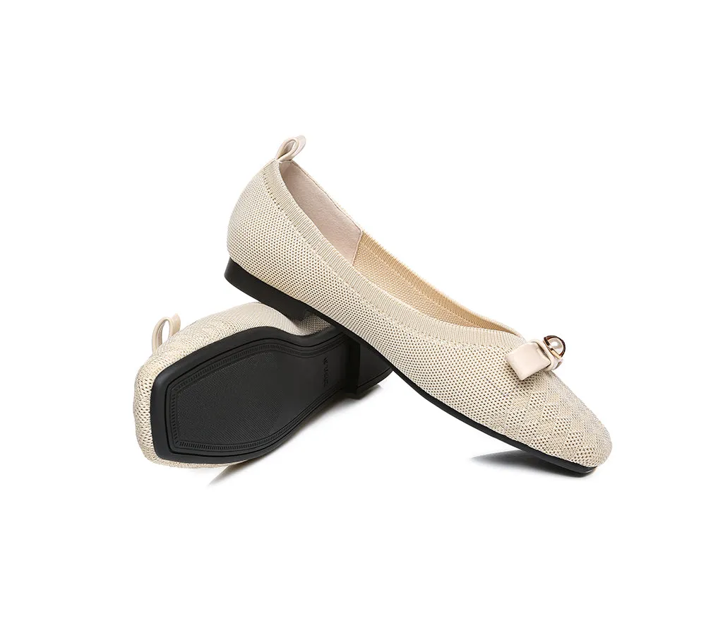 EVERAU Flats With Bow Women Yolanda