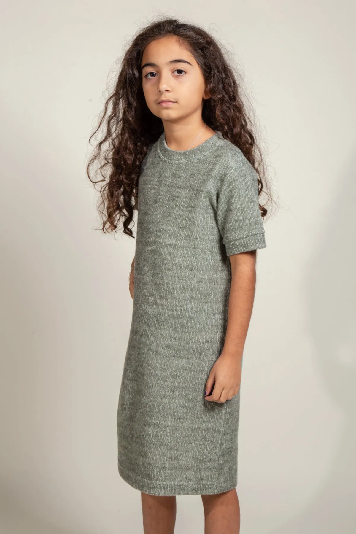 Girl's Soft Knit Dress