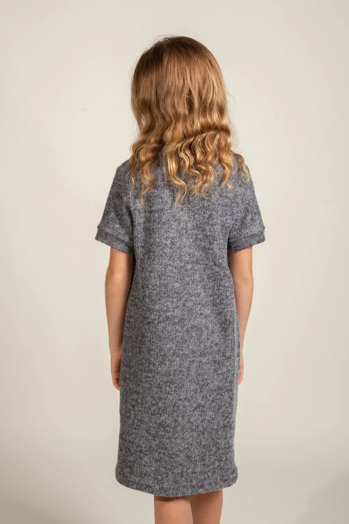 Girl's Soft Knit Dress