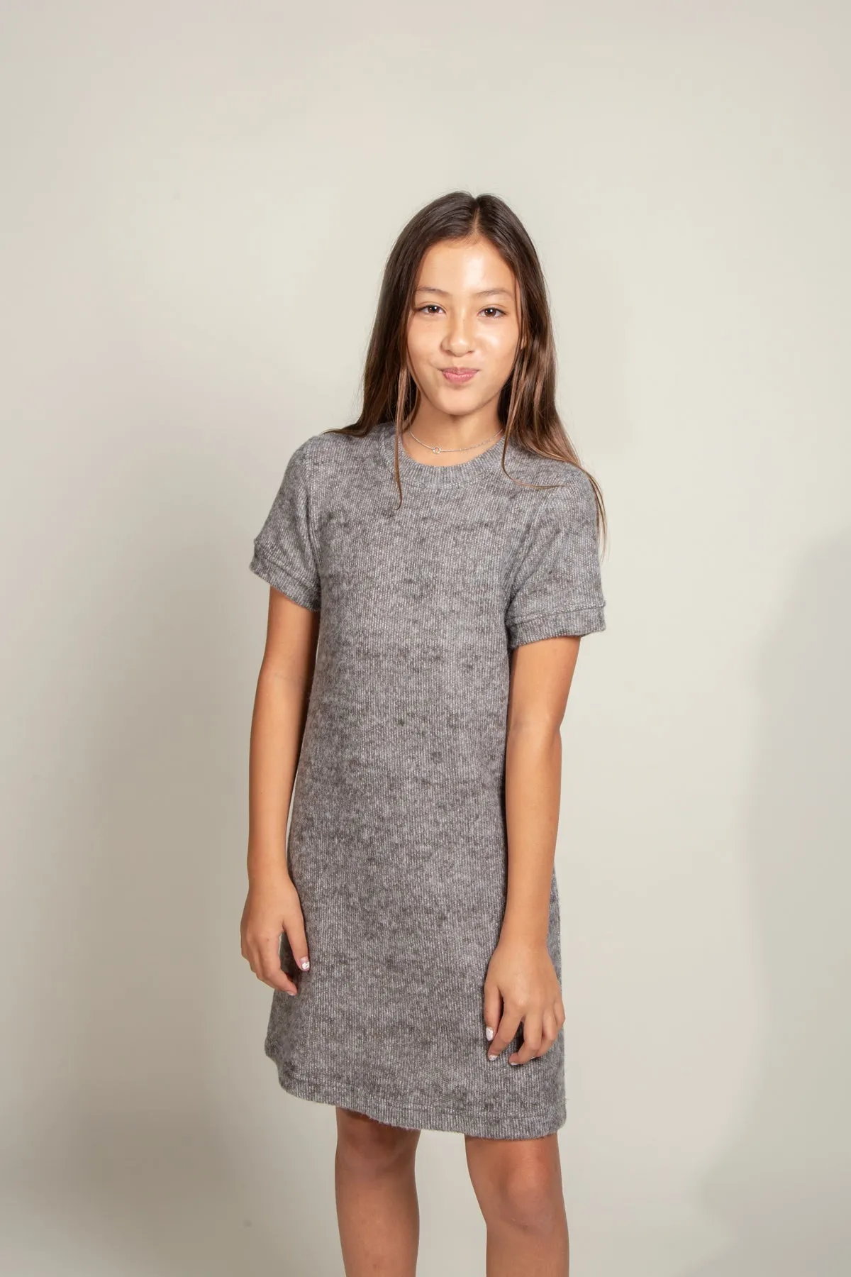 Girl's Soft Knit Dress