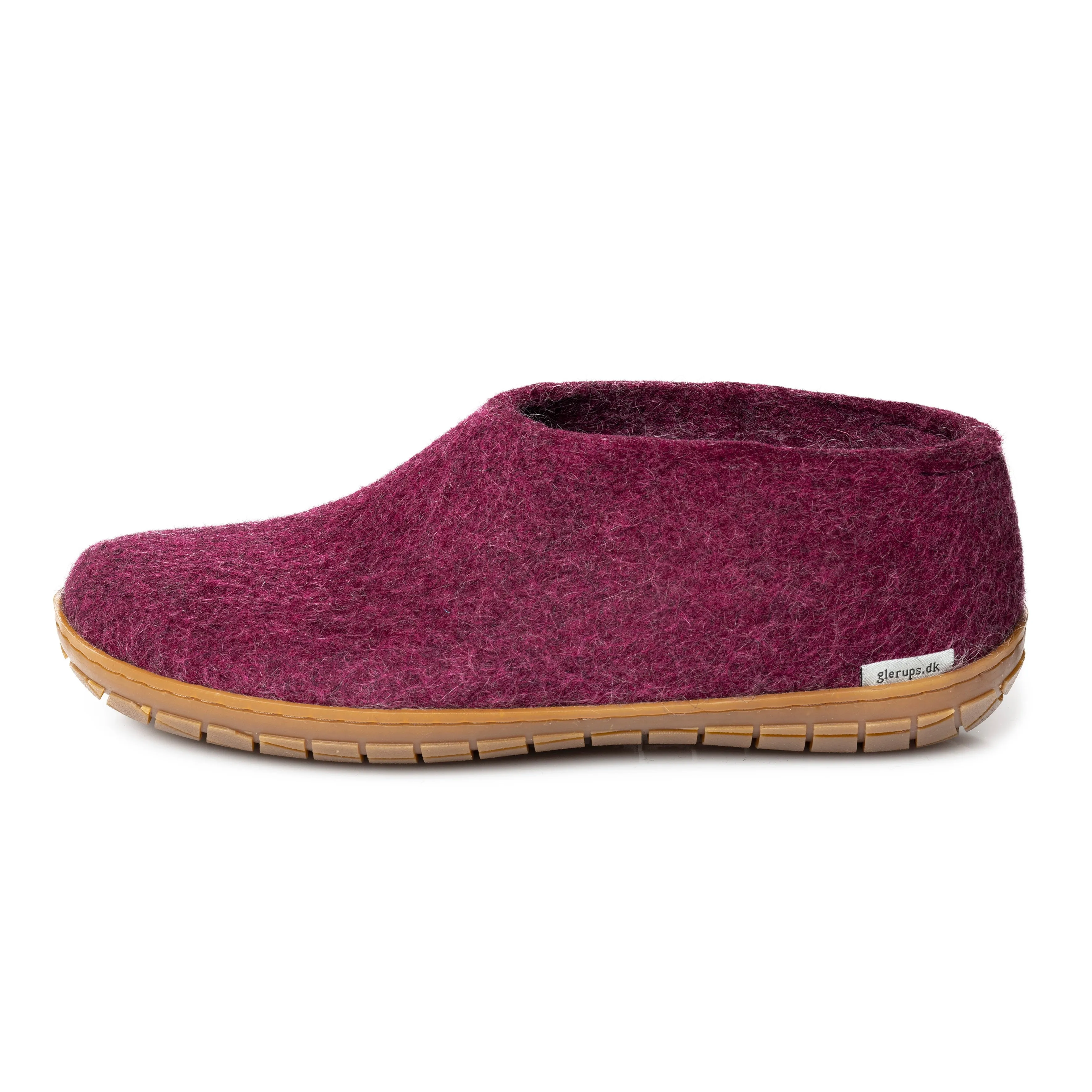 Glerups Slipper - Shoe Cut (Natural Rubber Sole)