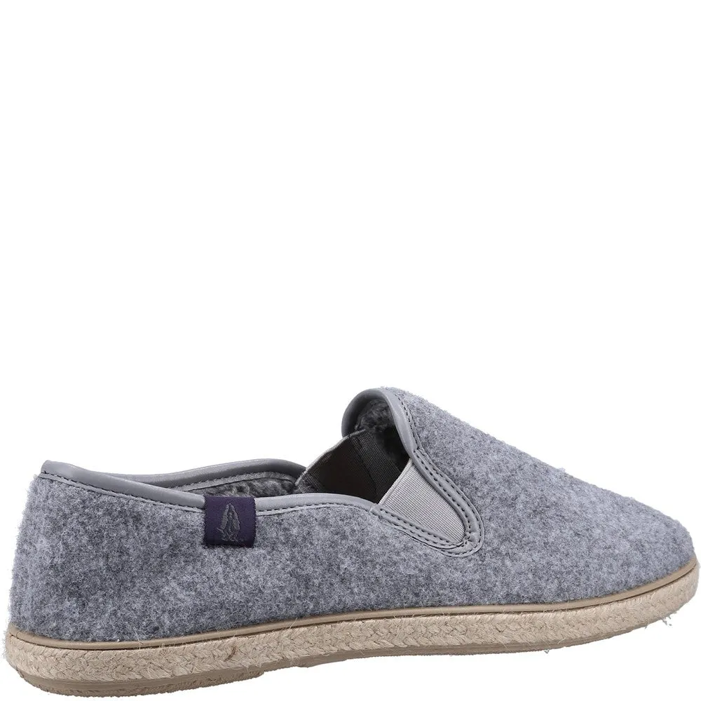 Grey Recycled Cosy Slippers