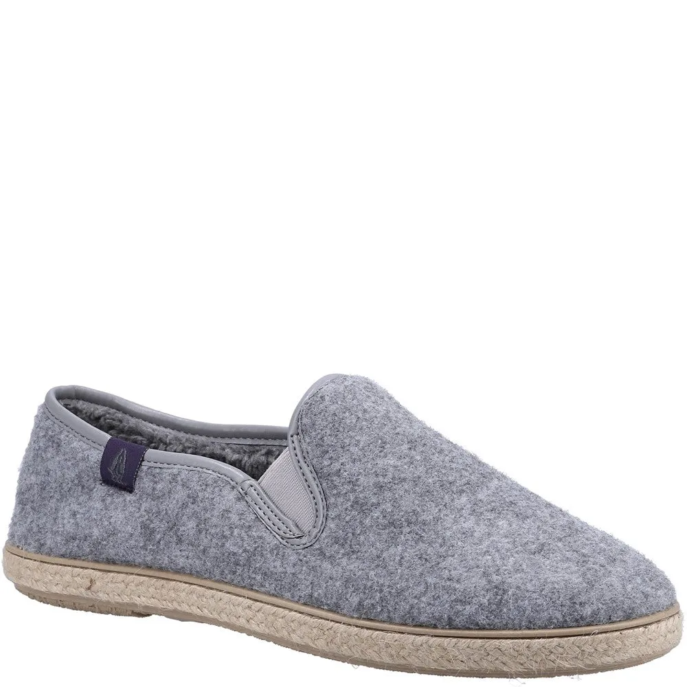 Grey Recycled Cosy Slippers