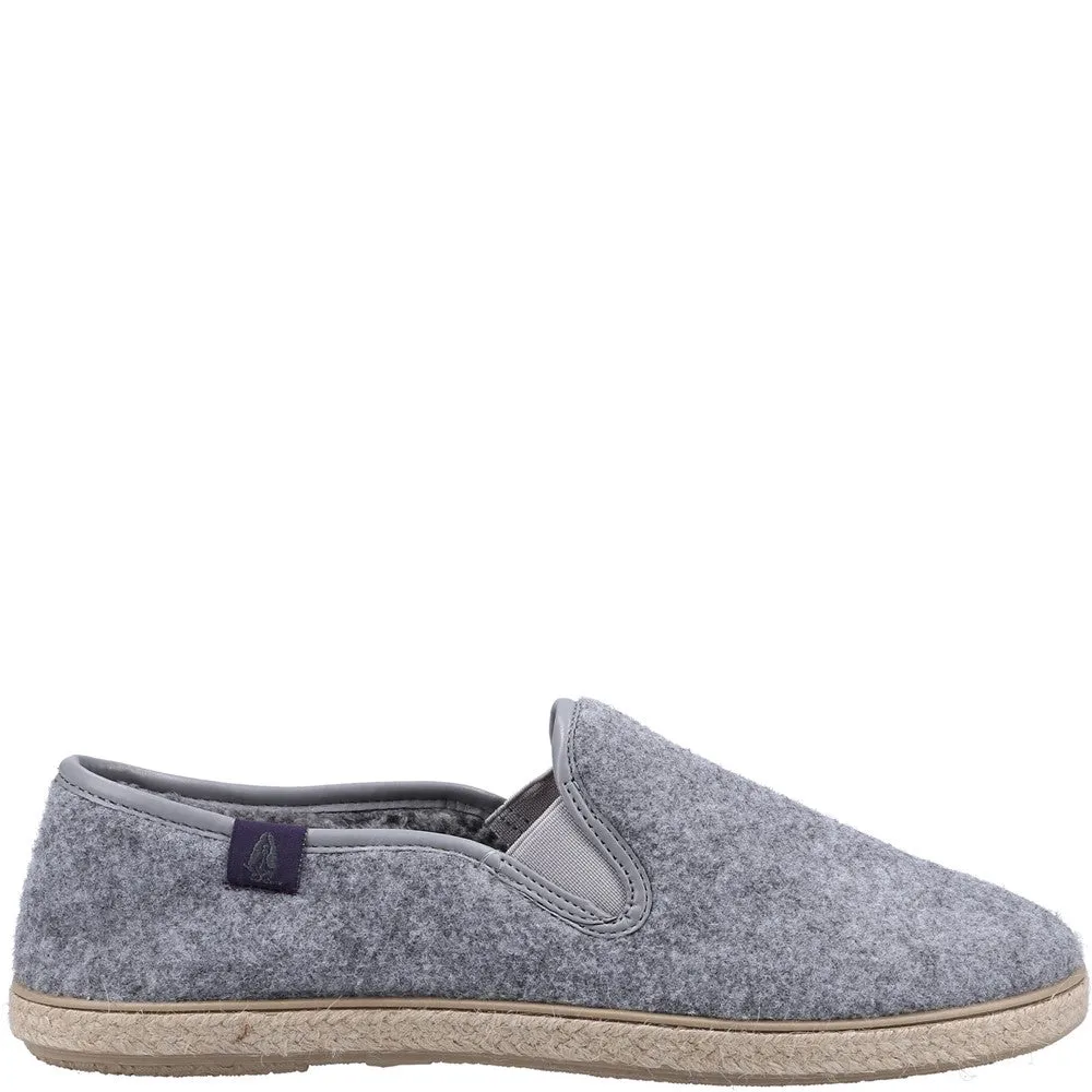 Grey Recycled Cosy Slippers