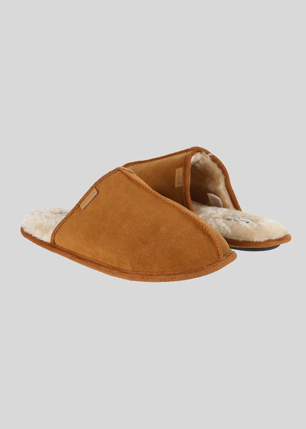 Hyatt Men's Mule Slipper - Tan