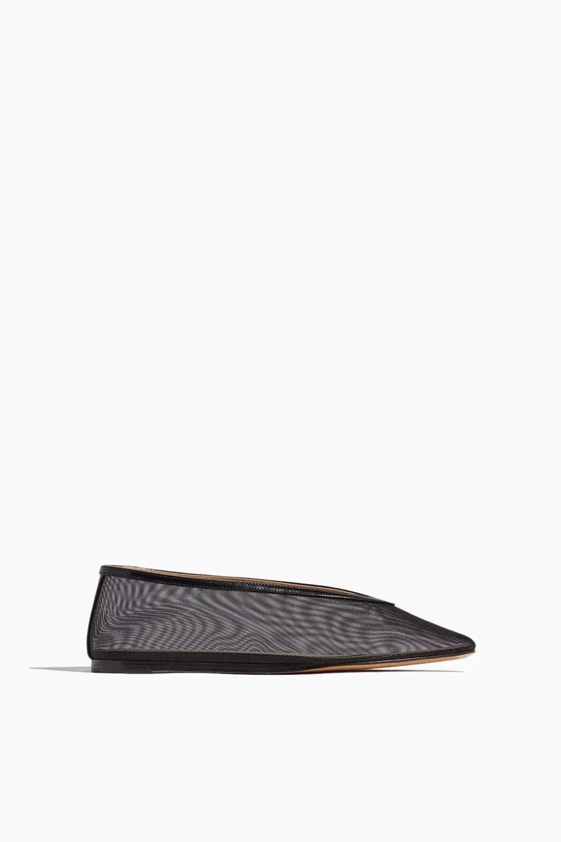 Luna Slipper - Black Mesh