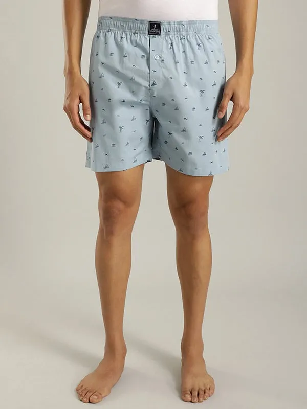 Men Printed Cotton Boxer