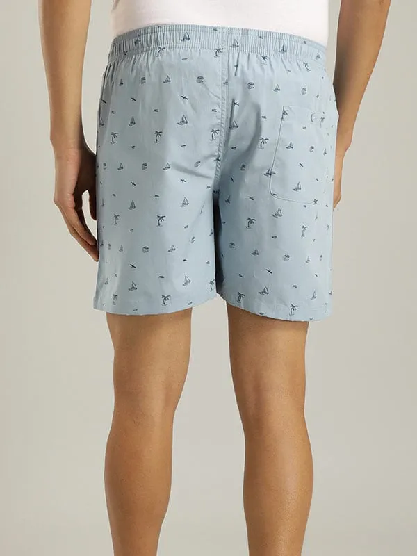 Men Printed Cotton Boxer