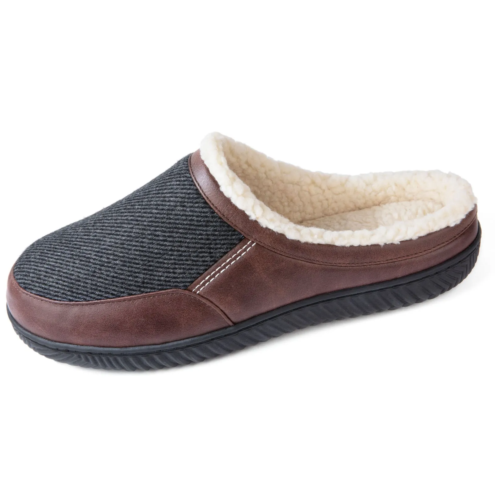 Men's Colton Sherpa Lined Clog Slipper