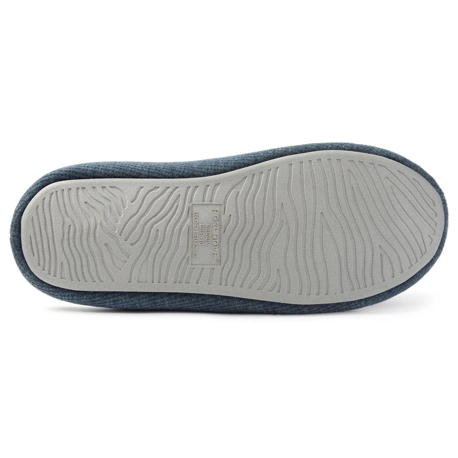 Men's Daniel Waffle Knit Memory Foam Scuff Slipper