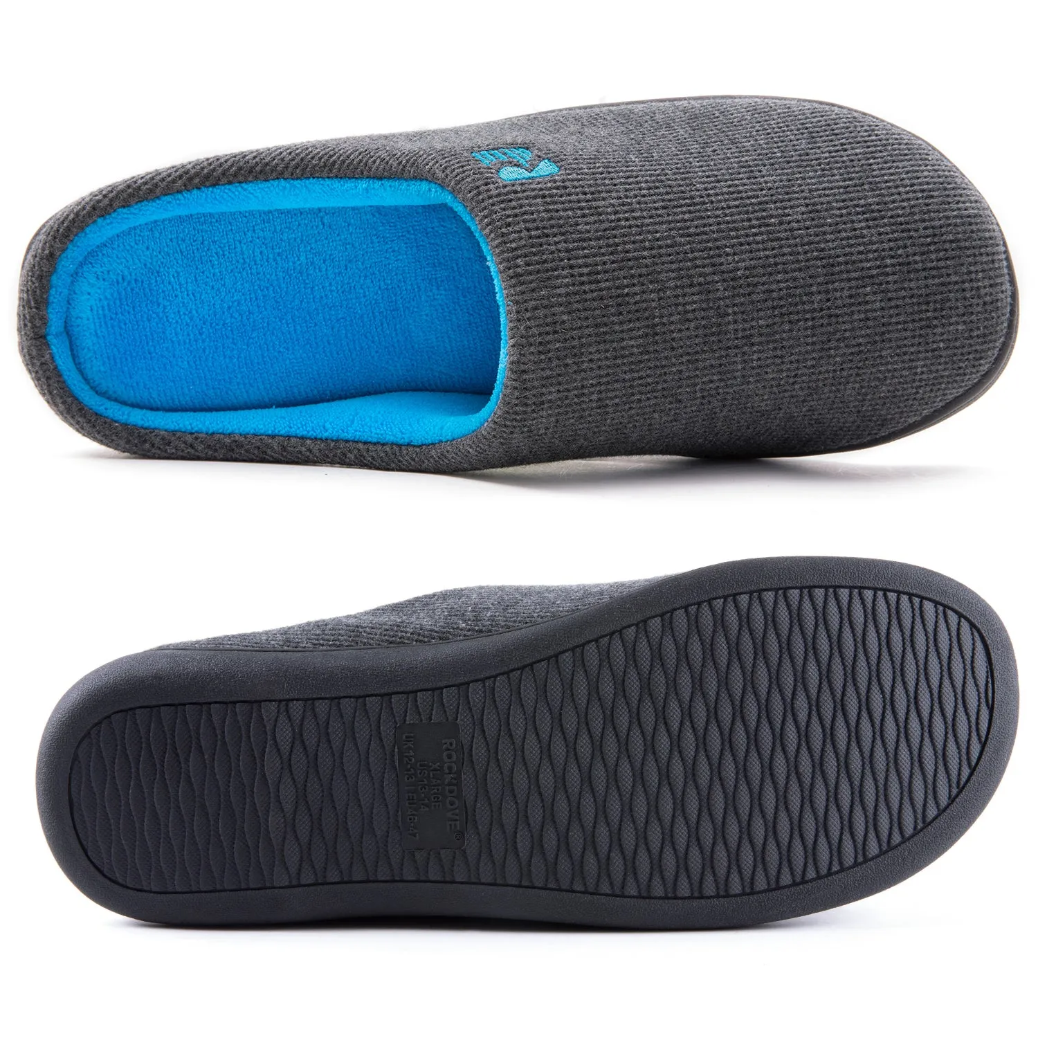 Men's Original Two-Tone Memory Foam Slipper