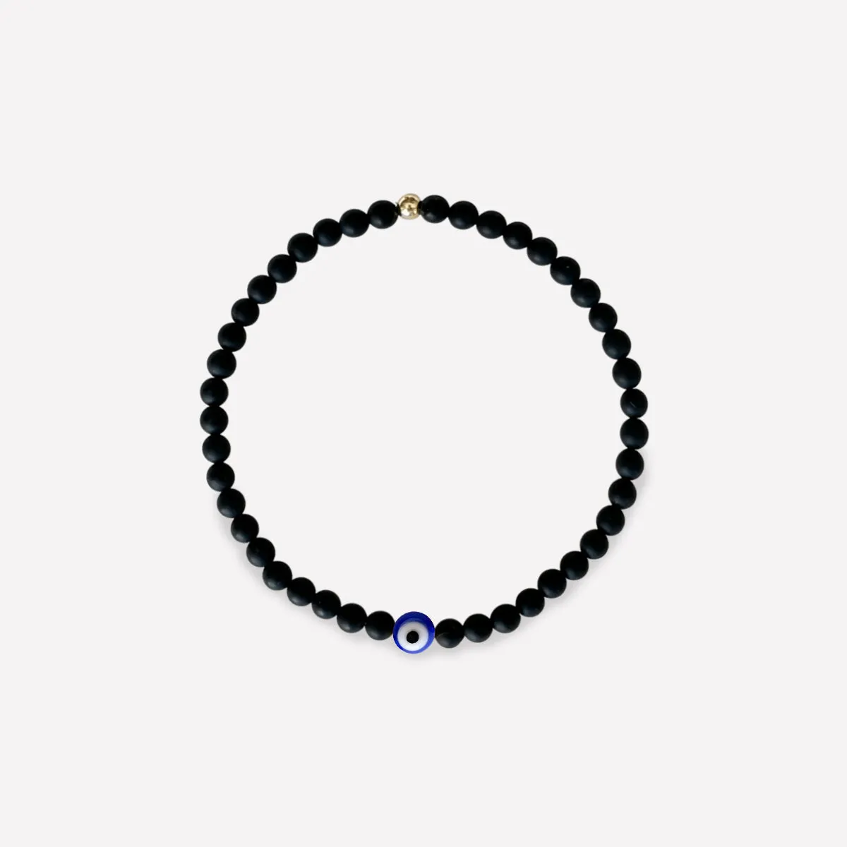 MINI ONYX ATHENA BRACELET 4MM