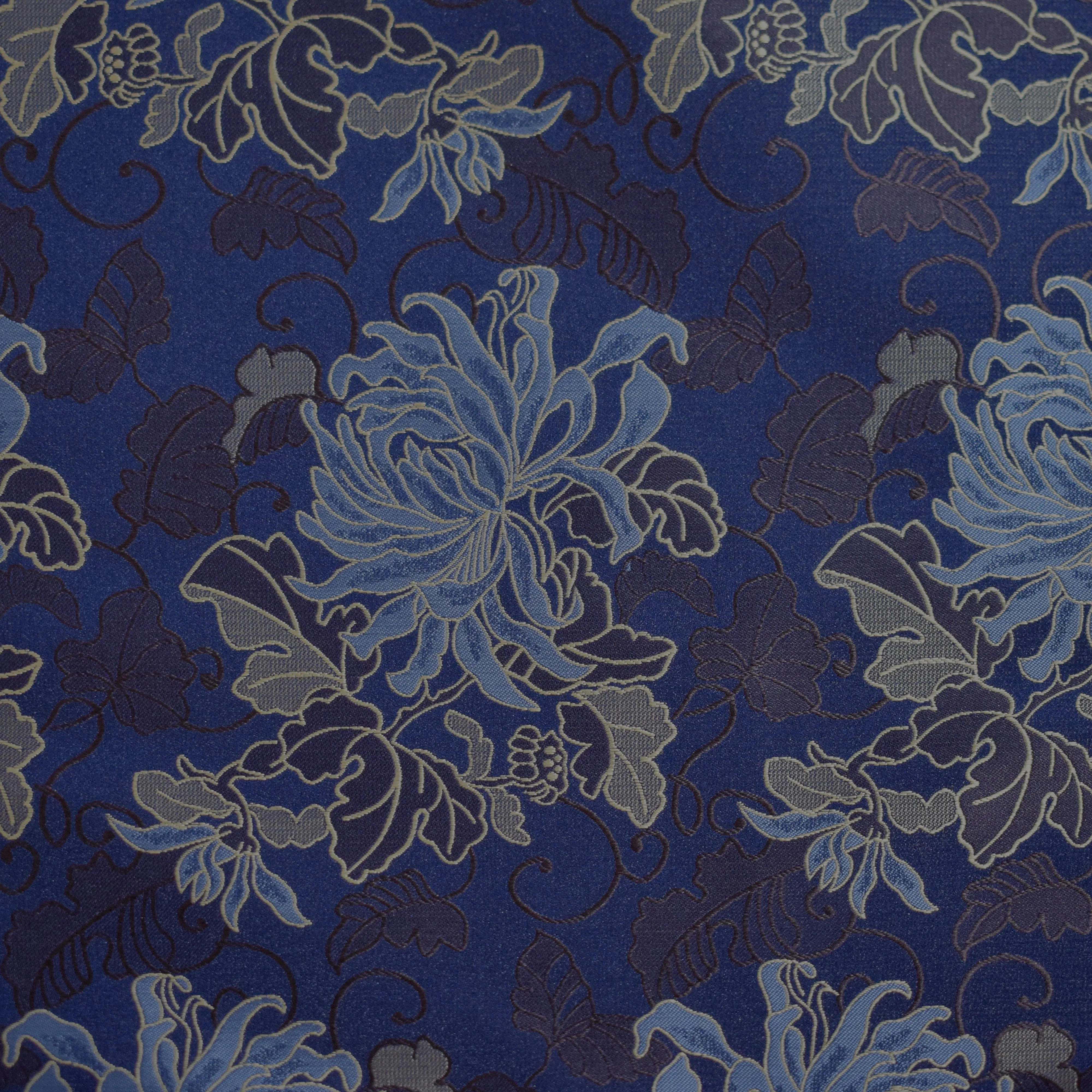 Pocket Square - Egyptian Navy Paisley