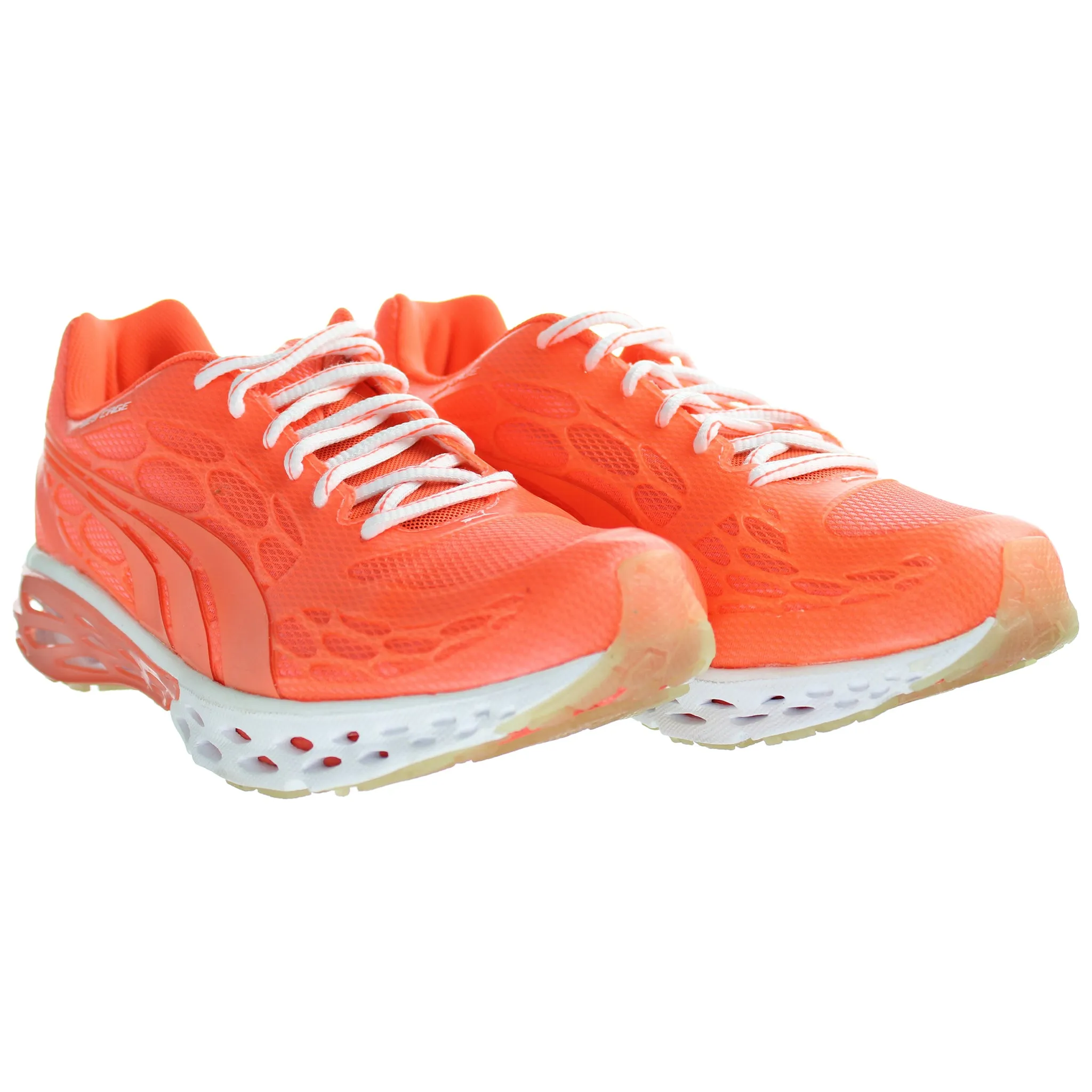 PUMA Bioweb Elite Glow Orange Womens Running Trainers