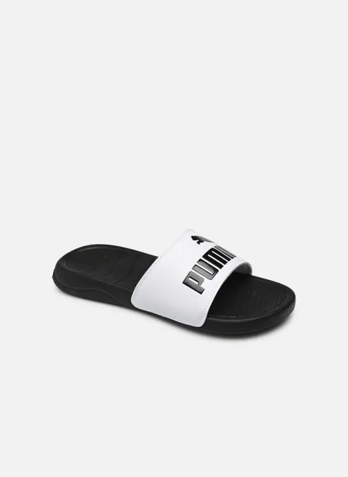 Puma children's beach slipper Popcat 20 PS 372313-02 white-black