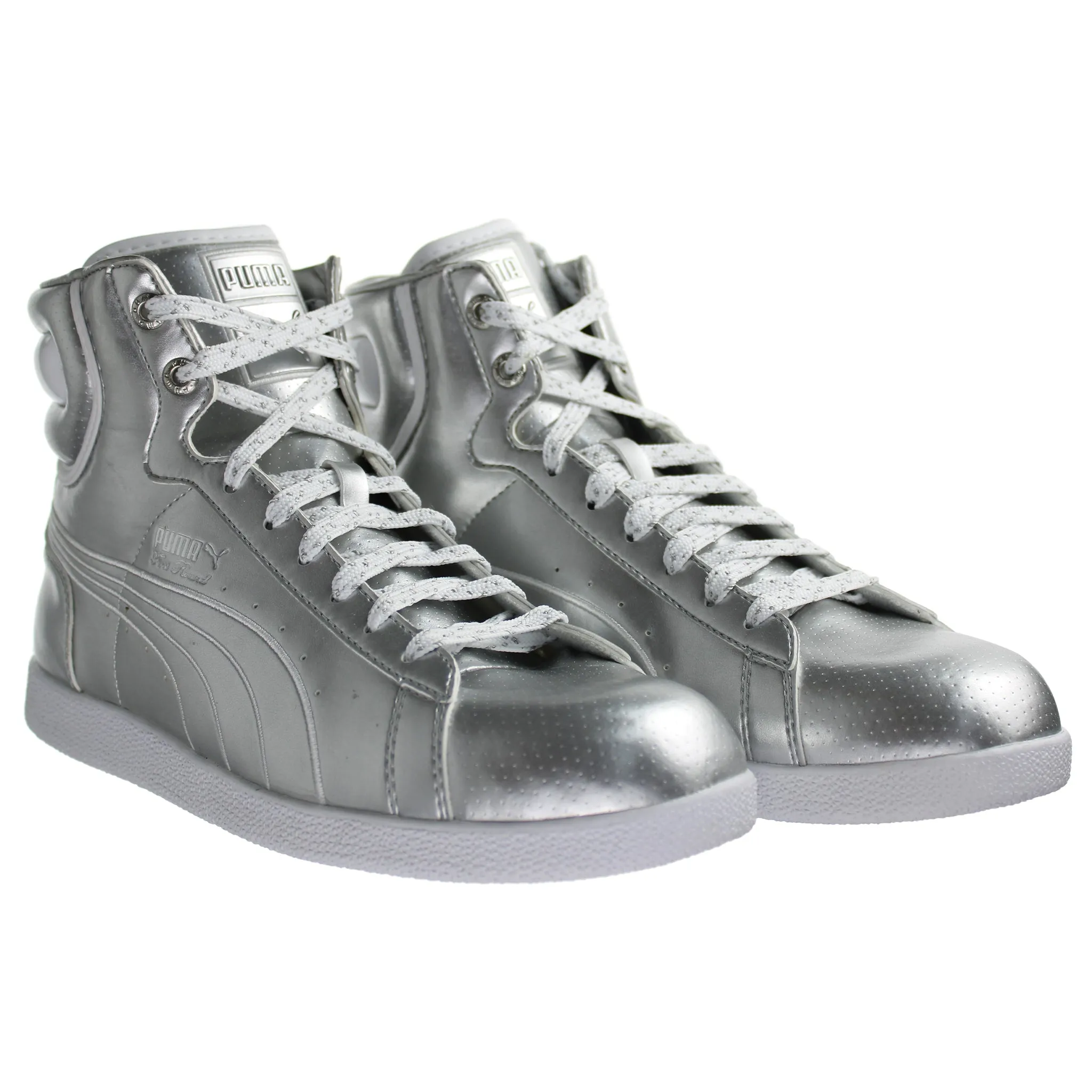 PUMA First Round Silver Womens Trainers