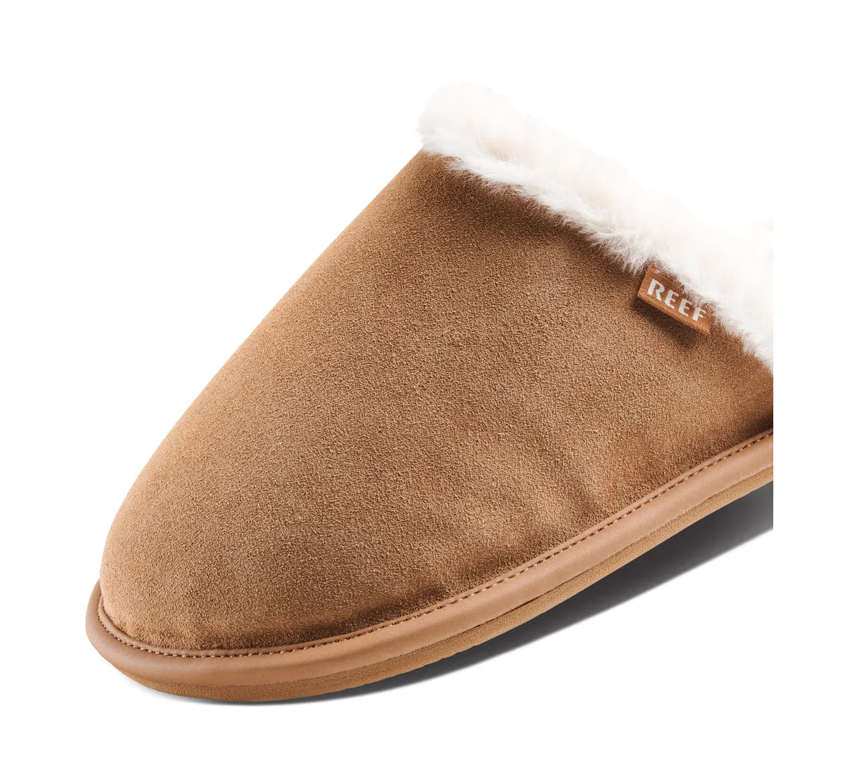 Reef Cozy Slipper Cognac   