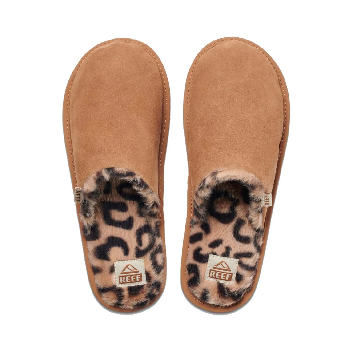 Reef Cozy Slipper Leopard   