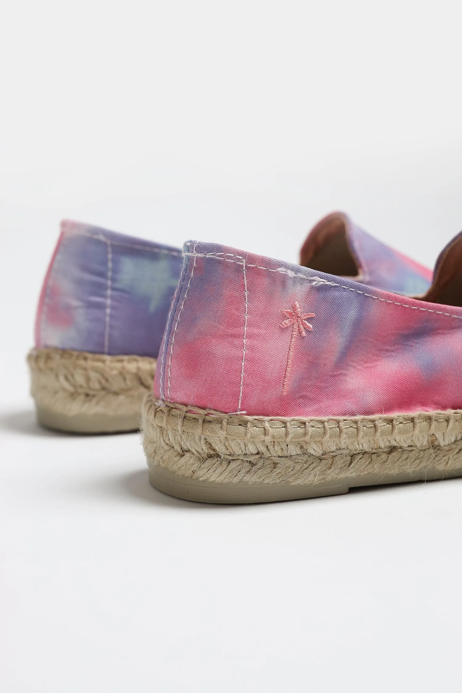 Slipper in Tie Dye Peony