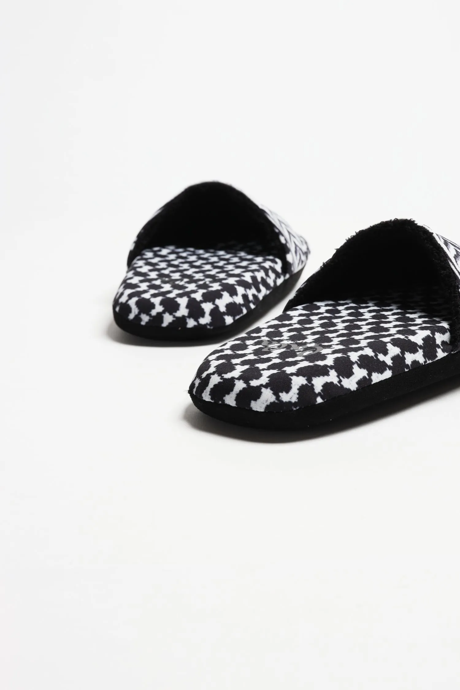 Slipper Samy in Heritage Off-White/Schwarz