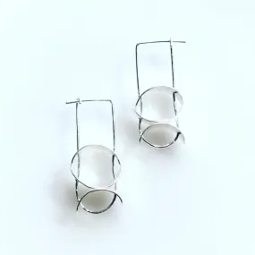 Sterling Slipper earrings