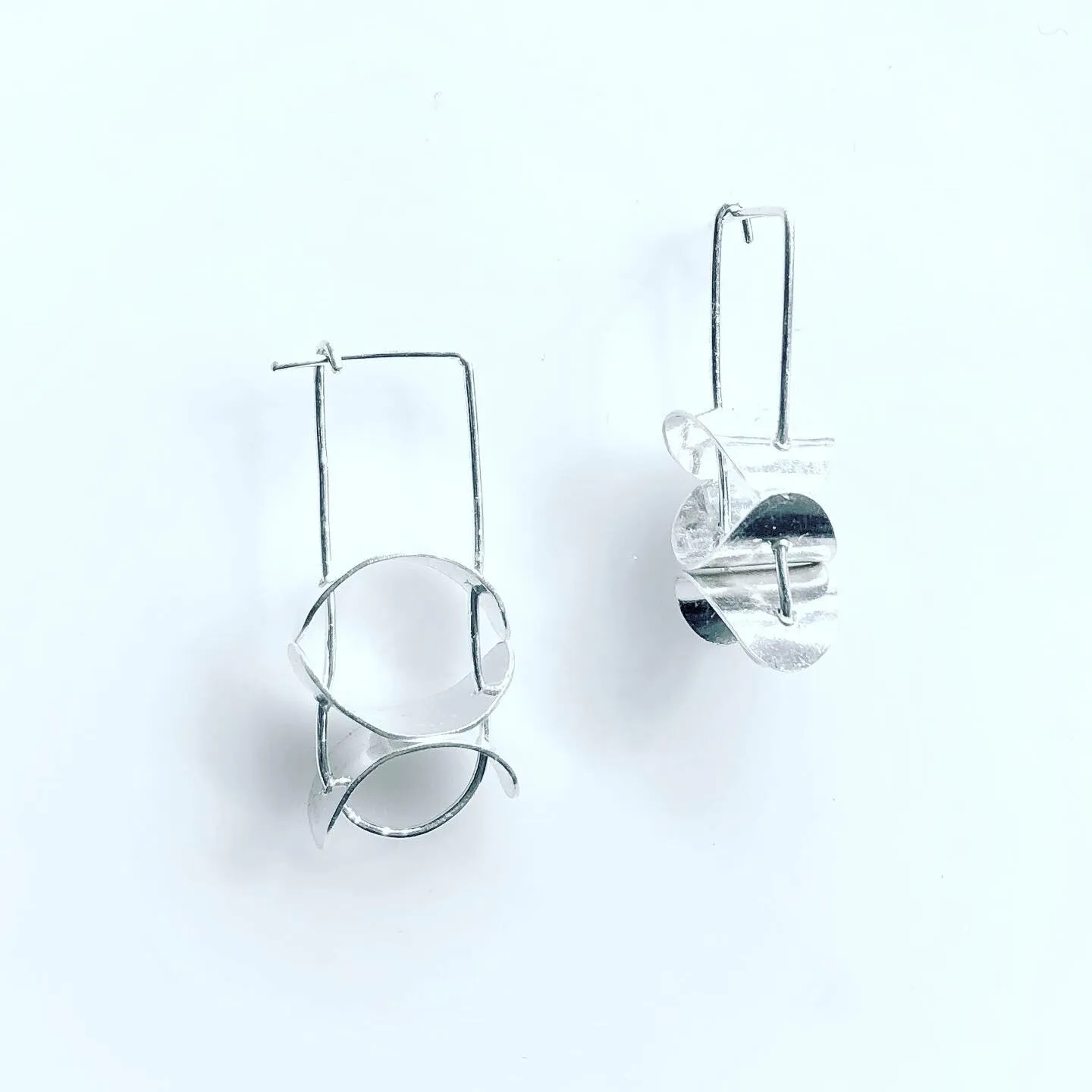 Sterling Slipper earrings