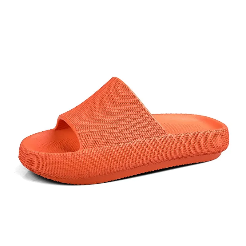 TEEK - Thick Sole Soft Bread Slippers