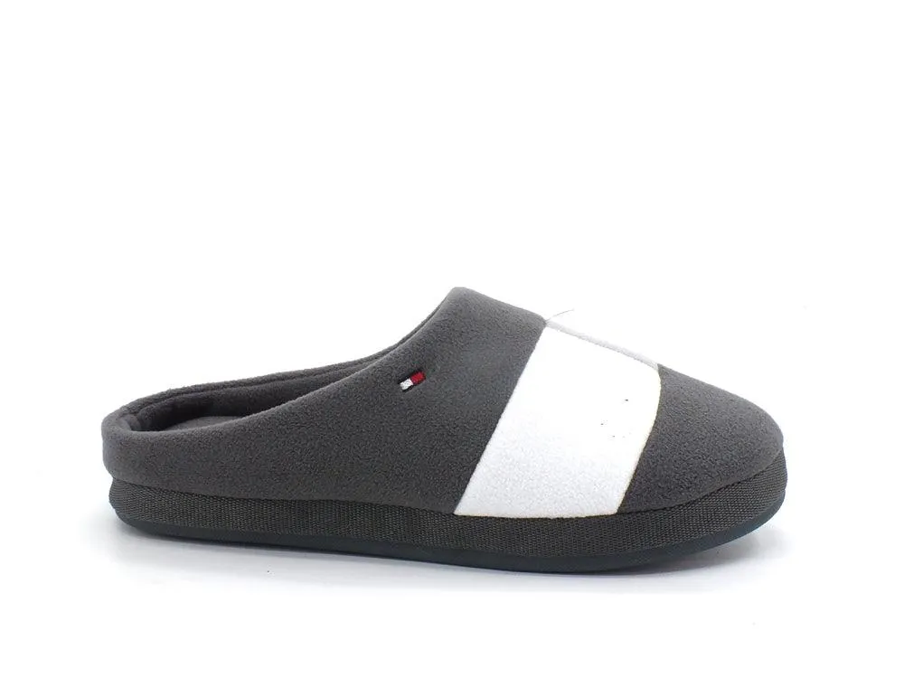 TOMMY HILFIGER Ciabatta Flag Slipper Dark Ash FM0FM03801