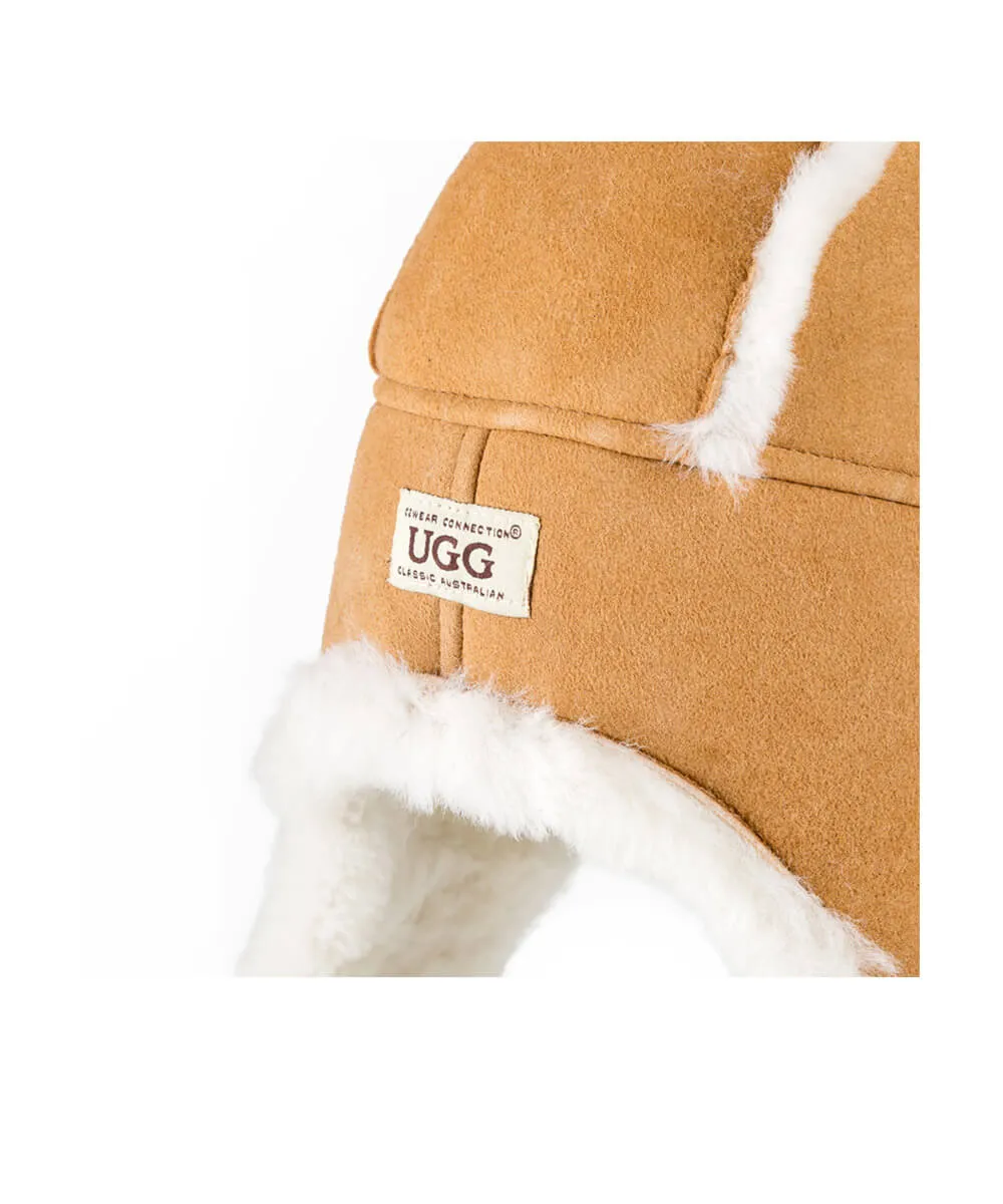 UGG Button Aviator Hat